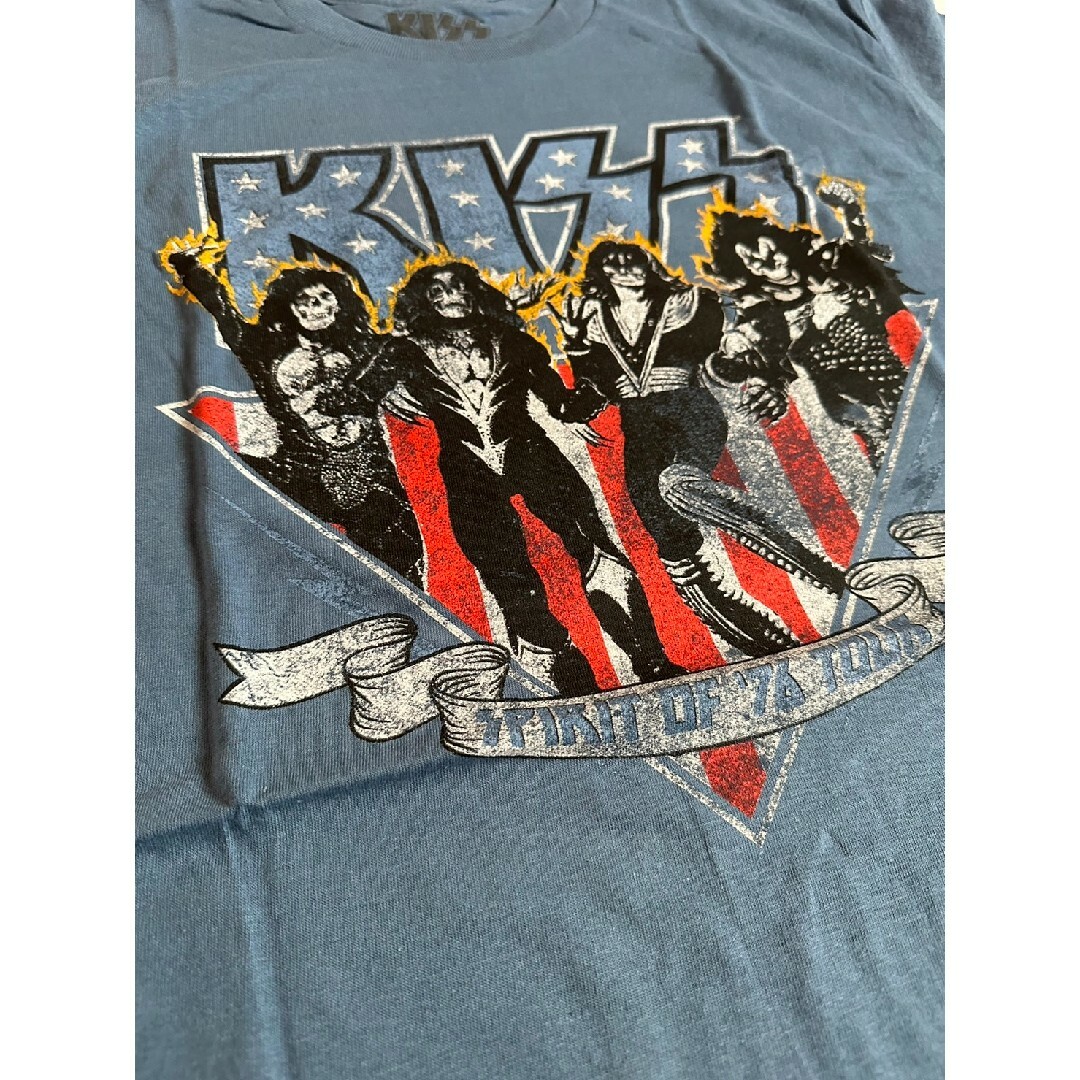 [公式] Kiss Spirit of '76 Tour ヴィンテージTシャツ レディースのトップス(Tシャツ(半袖/袖なし))の商品写真