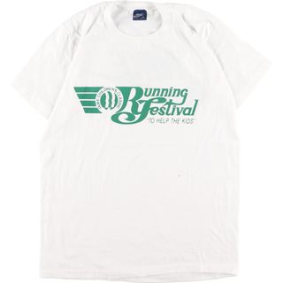 ナイキ(NIKE)の古着 80年代 ナイキ NIKE 紺タグ 両面プリント スポーツプリントTシャツ USA製 レディースM ヴィンテージ /eaa346535(Tシャツ(半袖/袖なし))