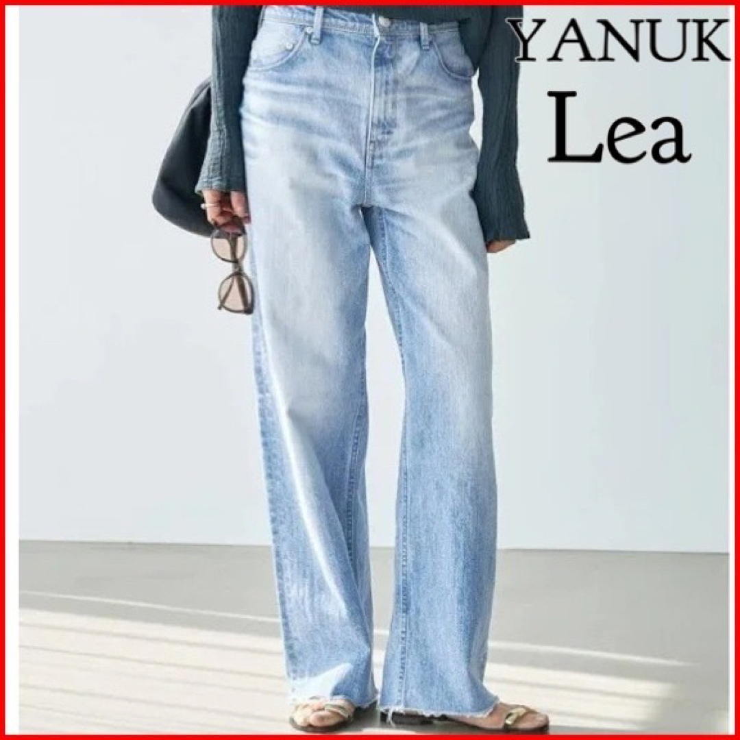 YANUK ヤヌーク レア lea デニム パンツ ジーンズ カットオフ