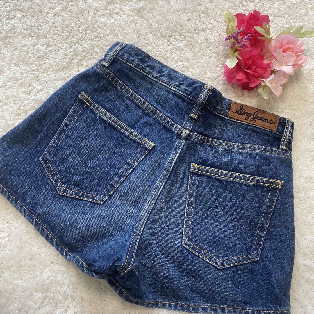 SLY(スライ)のSLY JEANS デニム　ショートパンツ レディースのパンツ(ショートパンツ)の商品写真