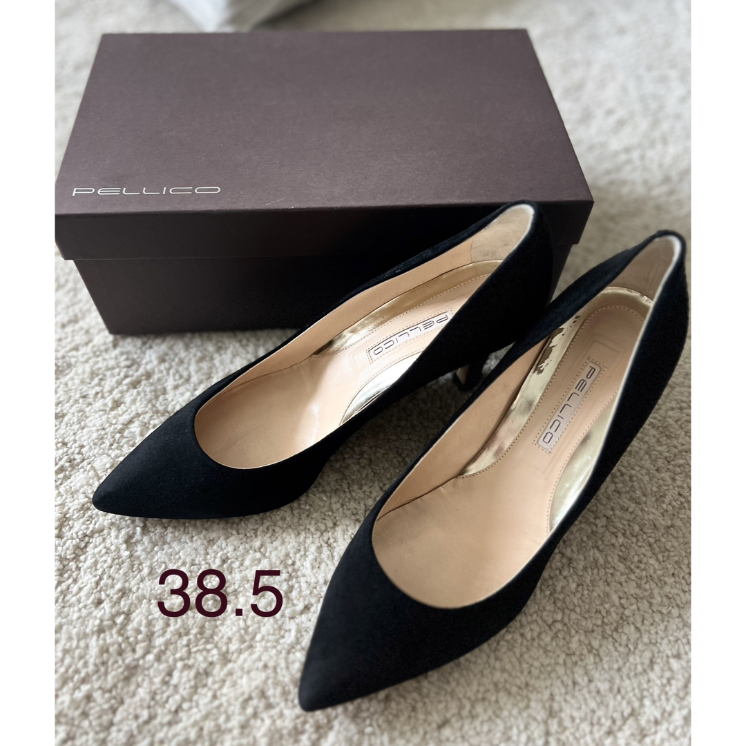 DEUXIEME CLASSE - 【USED】PELLICO スエードパンプス 38.5 の通販 by