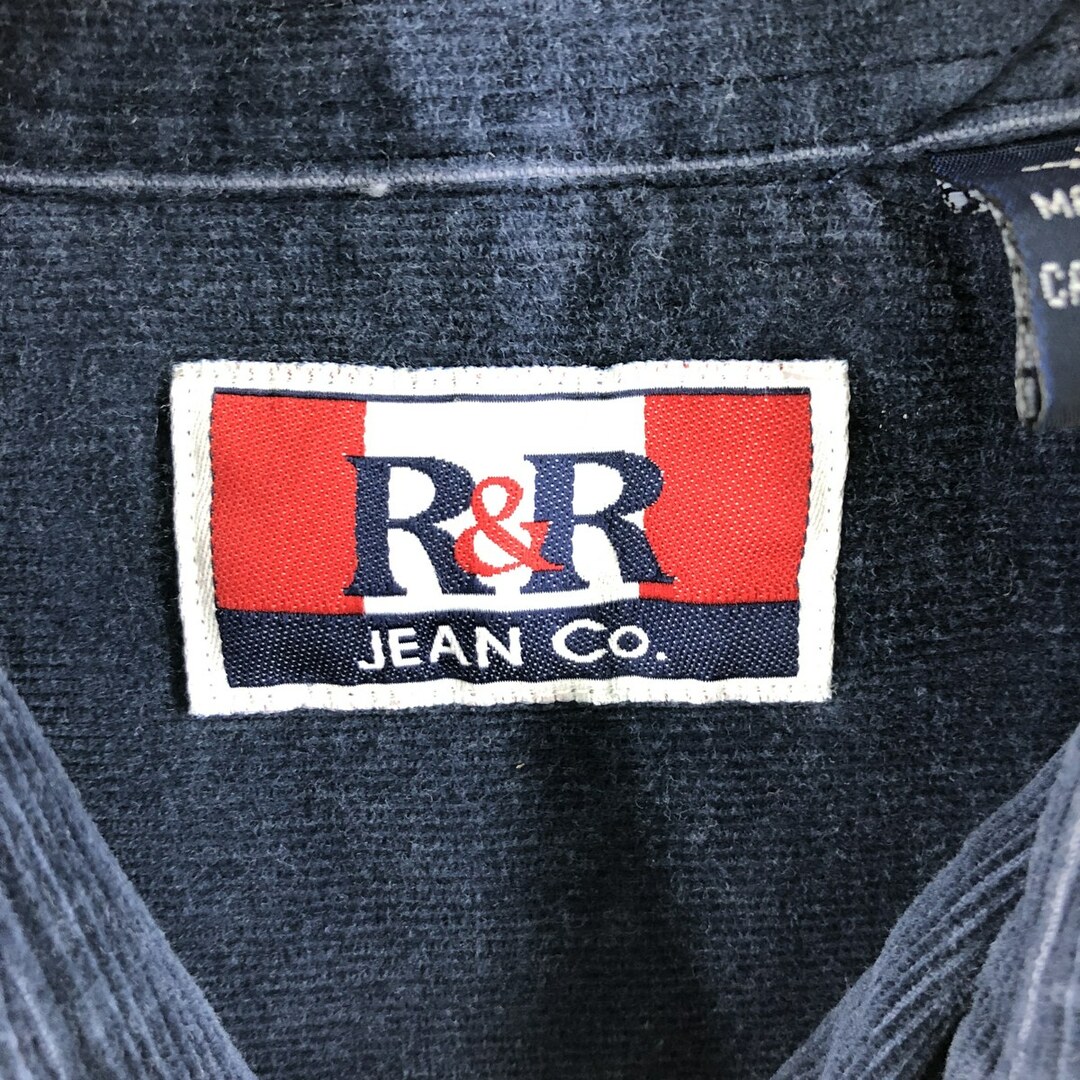 R&R JEAN Co. 長袖 コーデュロイシャツ メンズXL /eaa347327