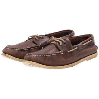 古着 スペリー SPERRY TOP-SIDER デッキシューズ US10.5 メンズ28.5cm /saa010156(デッキシューズ)