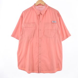 コロンビア(Columbia)の古着 コロンビア Columbia PFG 半袖 フィッシングシャツ メンズXL /eaa345993(シャツ)