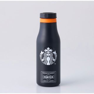 スターバックス(Starbucks)の新品　スタバ　ポーター　限定ステンレスボトル　ブラック(タンブラー)