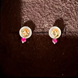 ノジェス(NOJESS)のノジェス☆NOJESS 10kルビーピアス(ピアス)