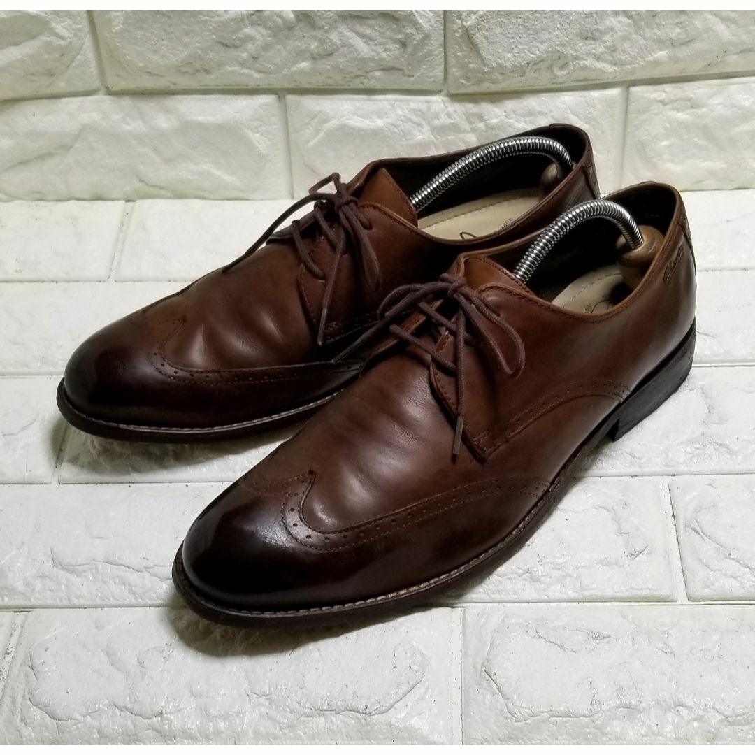 Clarks ウイングチップ　sizeUS8(26.0cm) ブラウン 1