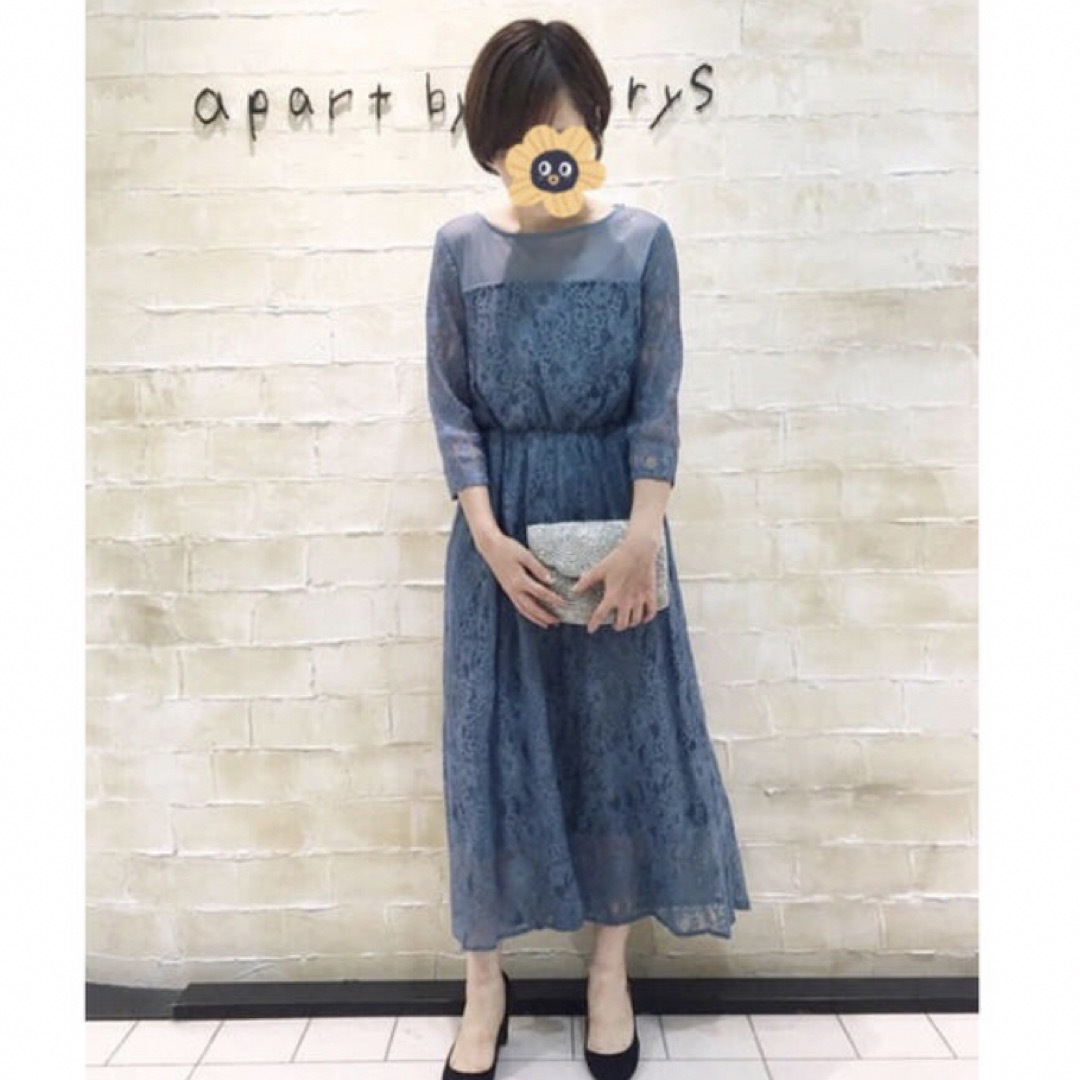 apart by lowrys(アパートバイローリーズ)の！値下げ中！apart by lowrys フォーマルワンピース レディースのフォーマル/ドレス(ロングドレス)の商品写真