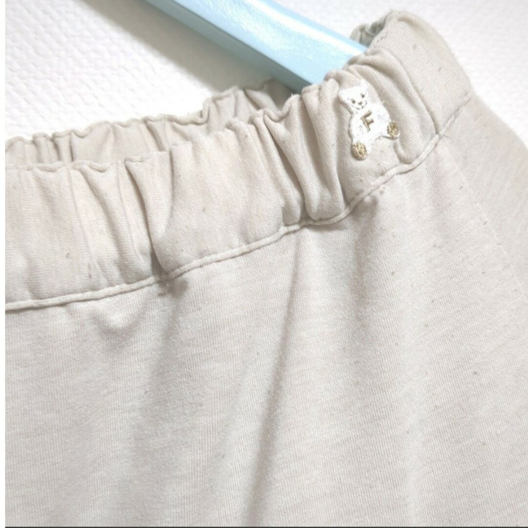 エフダッシュ ファミリア キッズ 女の子 スカート 150 ベージュ - スカート