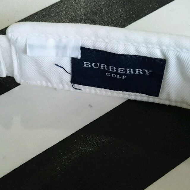 BURBERRY(バーバリー)のBurberry サンバイザー スポーツ/アウトドアのゴルフ(その他)の商品写真