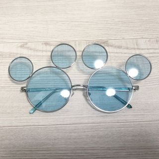 ディズニー(Disney)の【美品】Disneyサングラス(ブルー)(サングラス/メガネ)