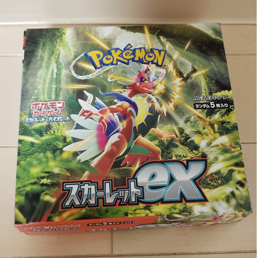 ポケモンカード1box　スカーレットexエンタメ/ホビー