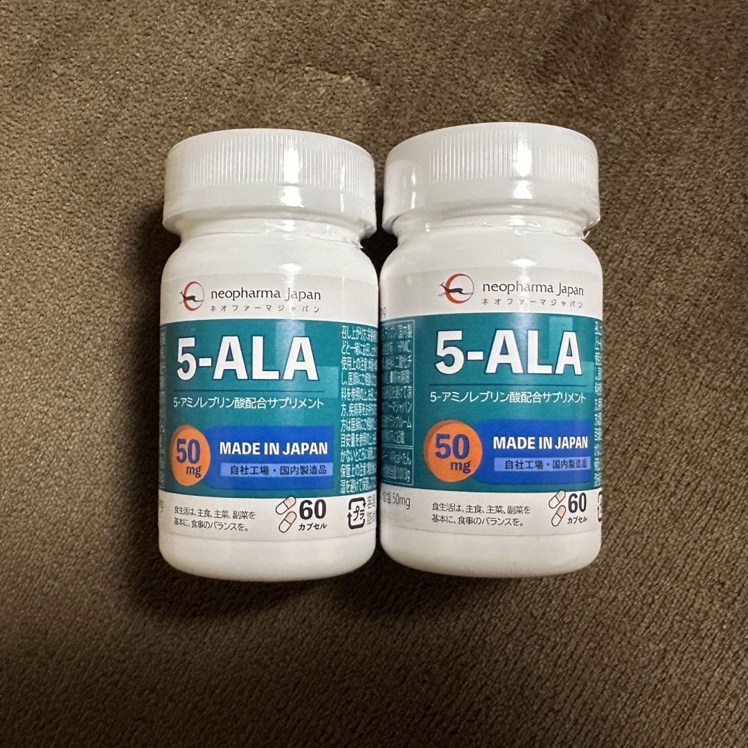 5-ALA 2個　ネオファーマジャパン　5-アミノレブリン酸配合サプリメント