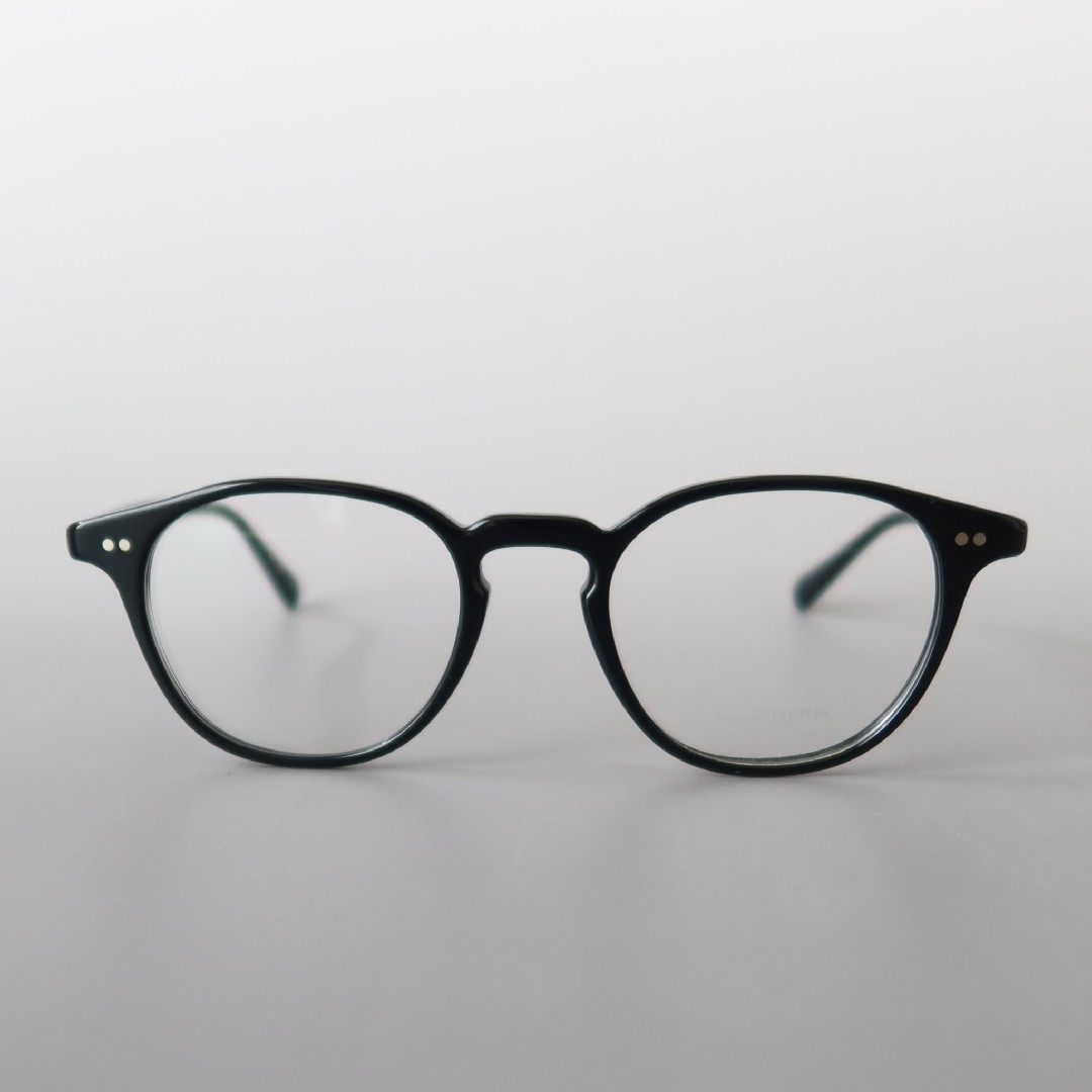 Oliver Peoples - メガネ オリバーピープルズ ボストン ブラック