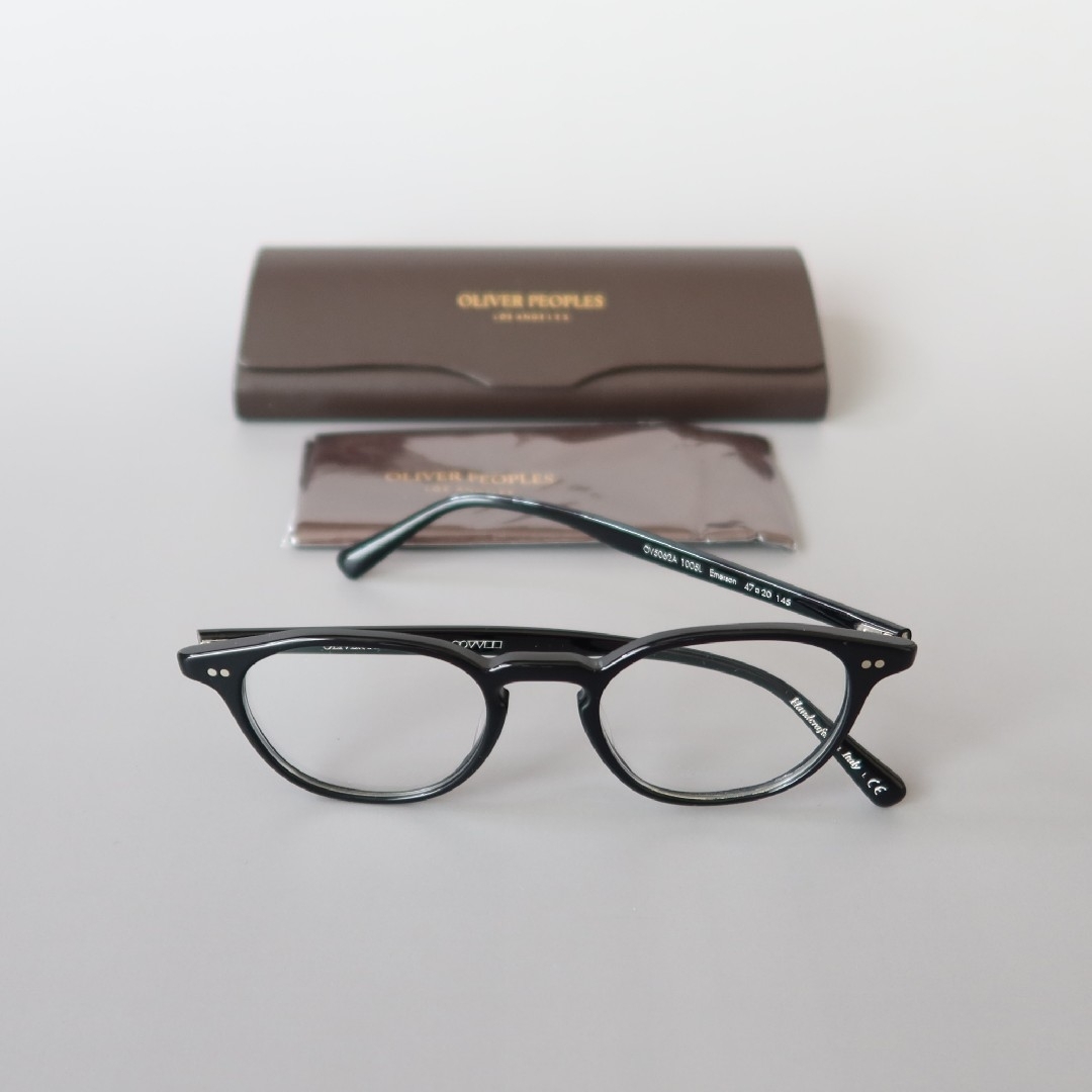 Oliver Peoples - メガネ オリバーピープルズ ボストン ブラック