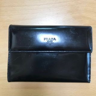 プラダ(PRADA)のPRADA パテントレザー財布(財布)