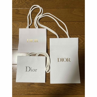 ディオール(Dior)のDior ショッピングバッグ3点セット(ショップ袋)