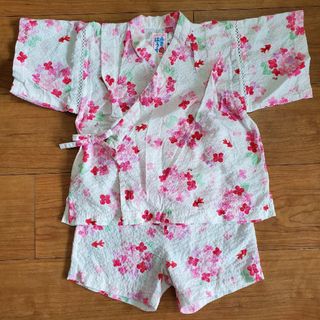 ミキハウス(mikihouse)の★値下げ★ミキハウス　女の子用甚平　size90(甚平/浴衣)