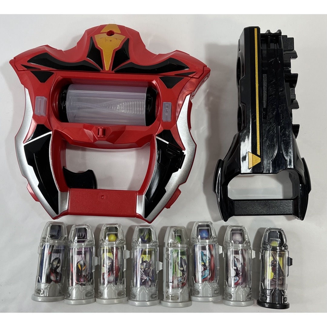 BANDAI - ウルトラマンジード DXジードライザー、ウルトラカプセル 