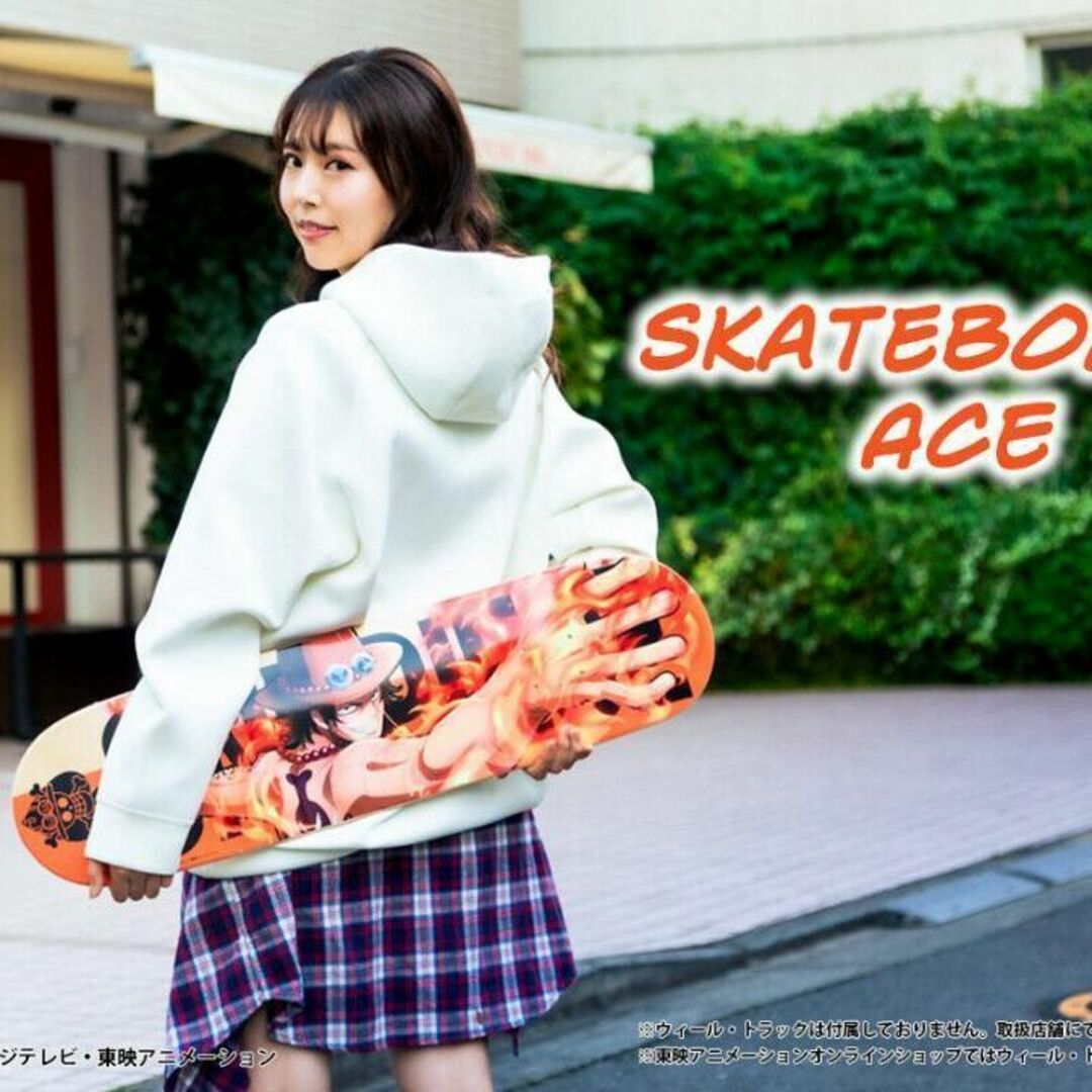 新品未使用　ワンピース　スケートボード　エース エンタメ/ホビーのアニメグッズ(その他)の商品写真