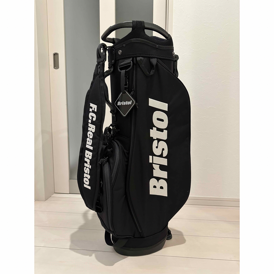 F.C.Real Bristol GOLF BAG BLACK キャディバッグ