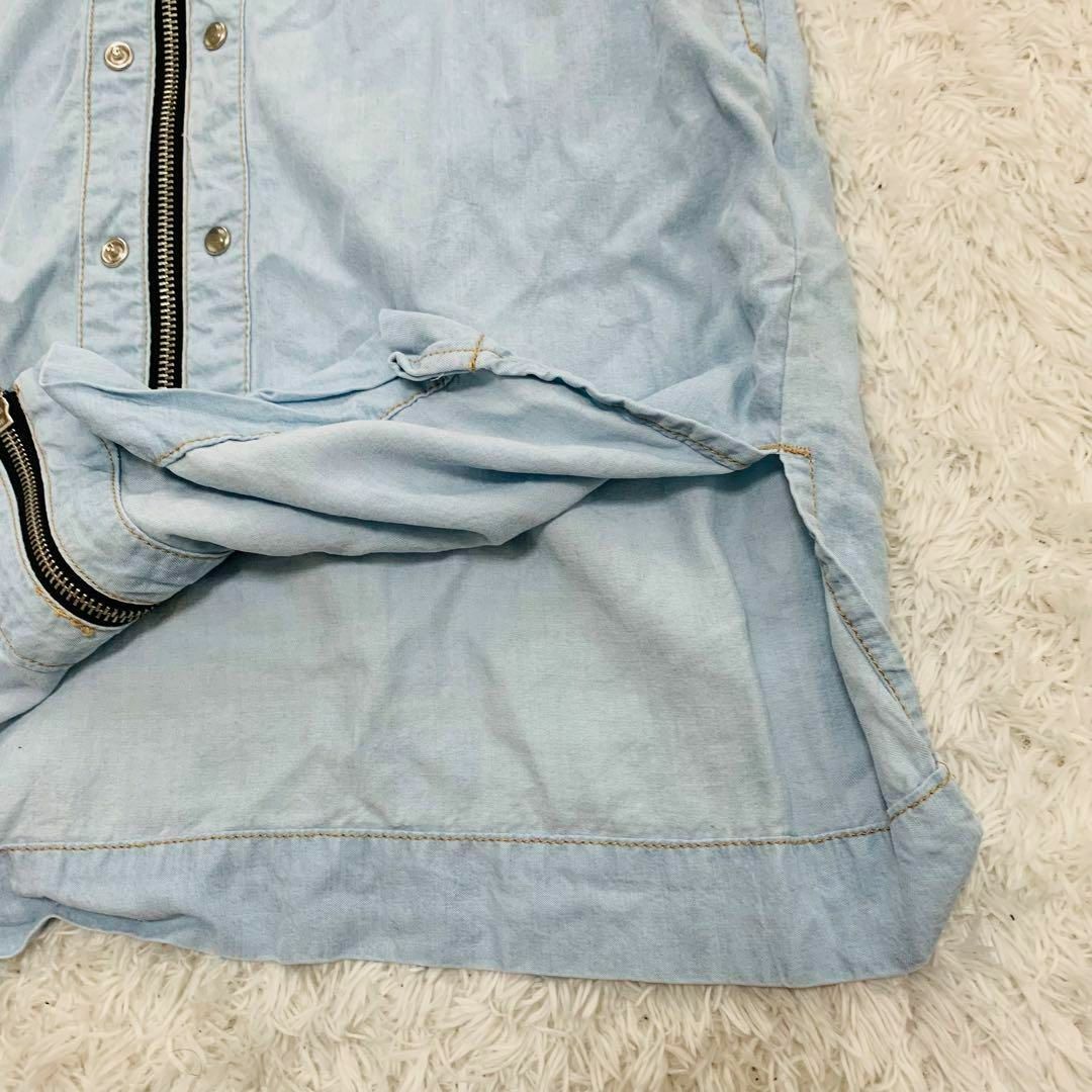 メーカー包装済 【タグ付】DIESEL デニムジップワンピース - blog