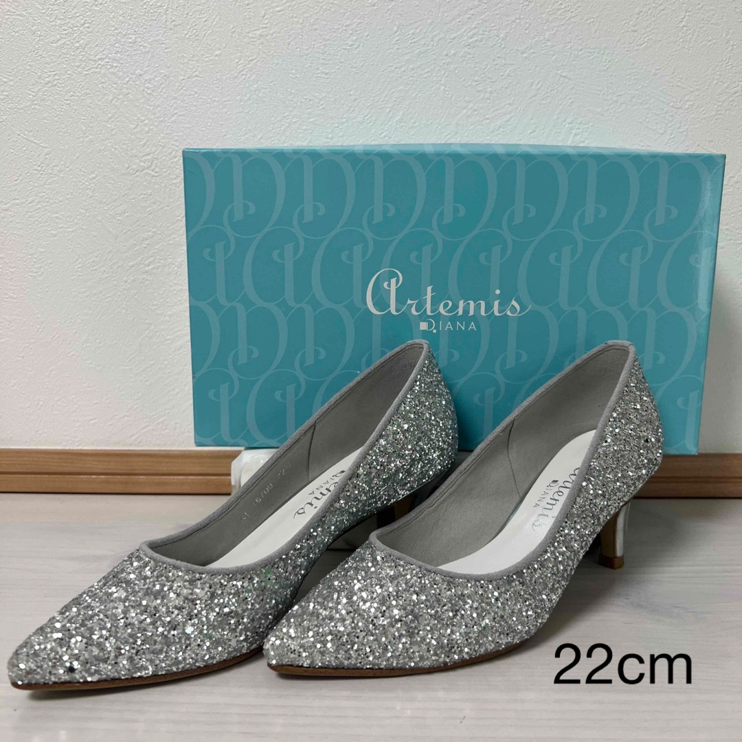 ボタニカル ミディアムベール 【美品】DIANA ダイアナ グリッター
