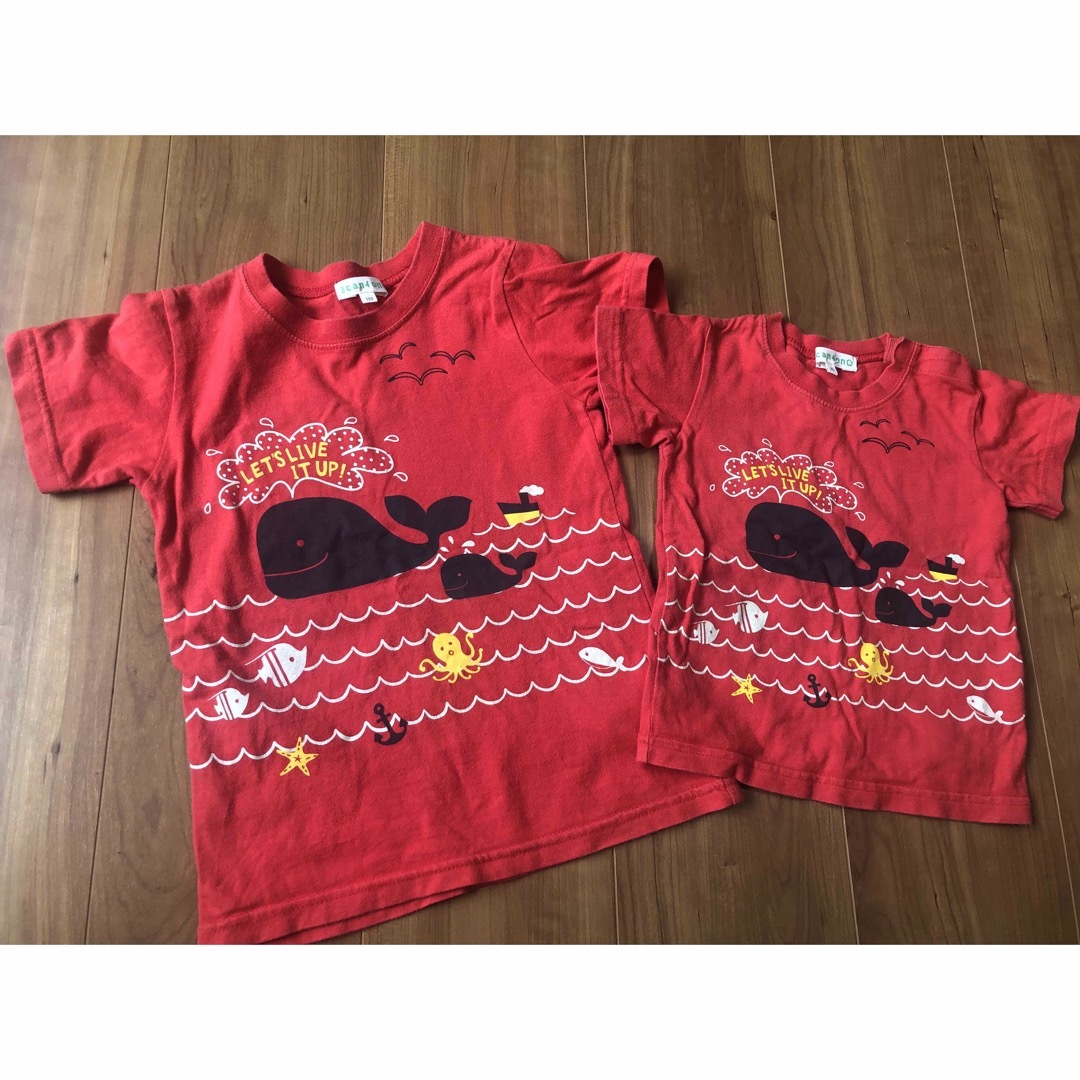 3can4on(サンカンシオン)の3can4on Tシャツ 110㎝&80㎝ キッズ/ベビー/マタニティのキッズ服男の子用(90cm~)(Tシャツ/カットソー)の商品写真