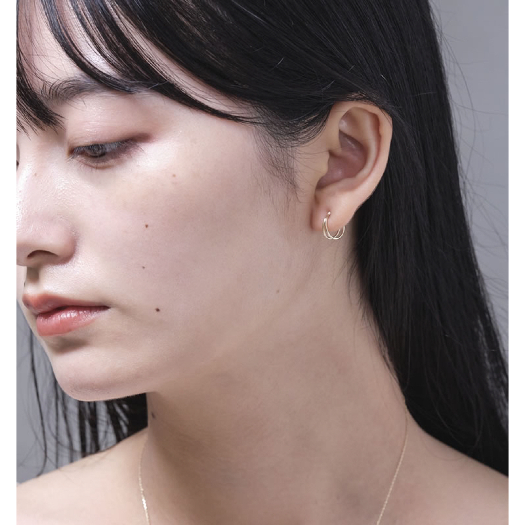 WOJE ノンホールピアス k10 イヤリングの通販 by よしみ's shop|ラクマ