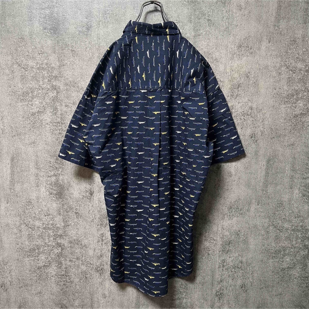Ralph Lauren - チャップスラルフローレン☆ロゴ入りボート柄半袖