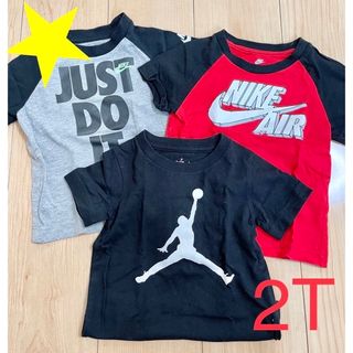 ナイキ(NIKE)の6点セット★  NIKE  ナイキ   ジョーダン　半袖　Tシャツ  2T(Tシャツ/カットソー)