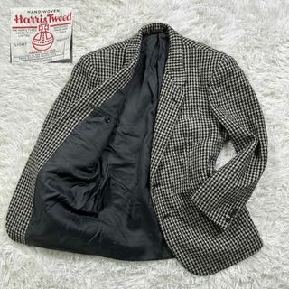 ハリスツイード(Harris Tweed)の【即日発送】ハリスツイード　ジャケット　グレー　ツイード　千鳥柄　テーラード(テーラードジャケット)