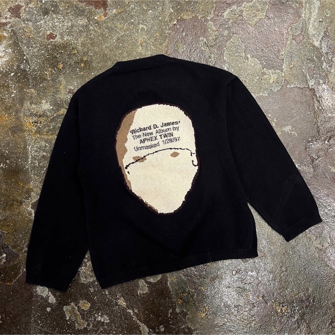 RAF SIMONS - Aphex Twin mask sweater black knit bjorkの通販 by P's