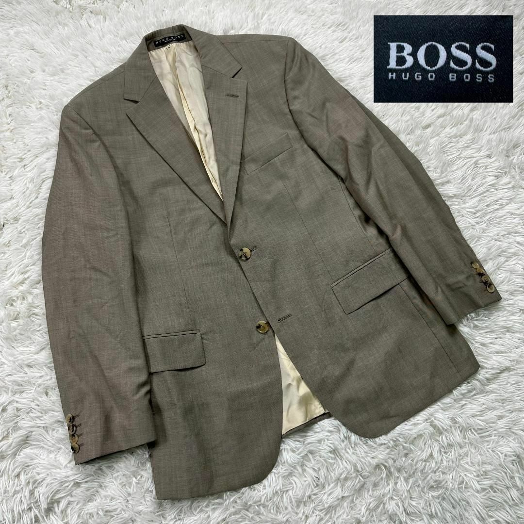 【即日発送】HUGO BOSS　ヒューゴボス　テーラードジャケット　グレー