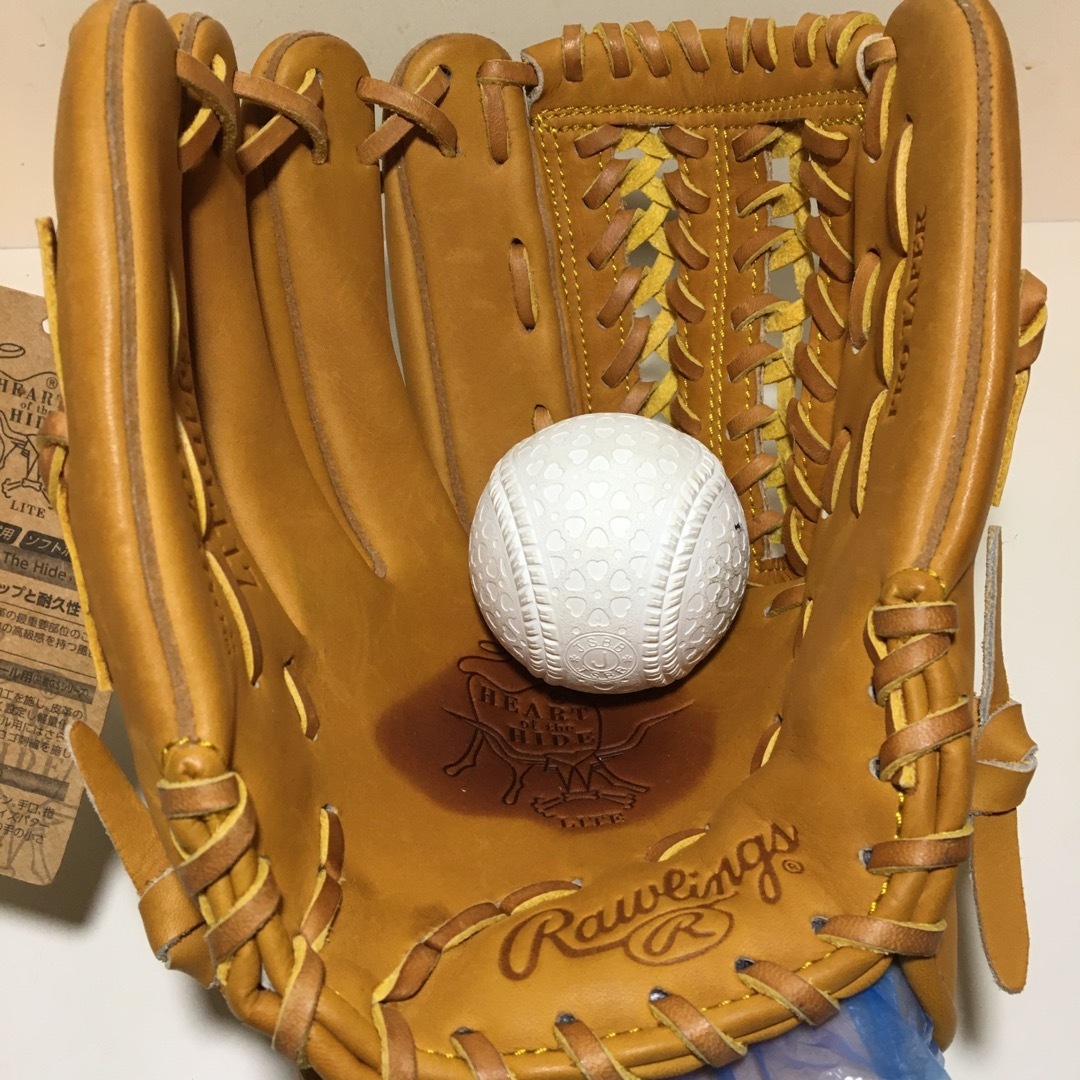 Rawlings ◇タグ付き未使用品◇ ローリングス HOH 少年 子供用 軟式 グラブ グローブの通販 by らくまん｜ローリングスならラクマ