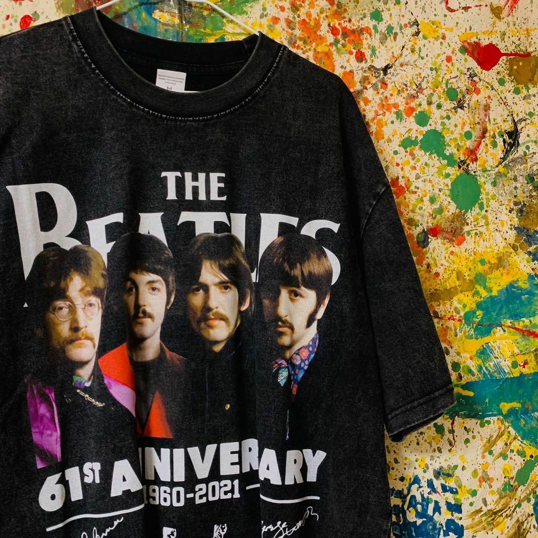 Beatles Tシャツ 半袖 メンズ XL XXL ジョンレノン ビートルズの通販