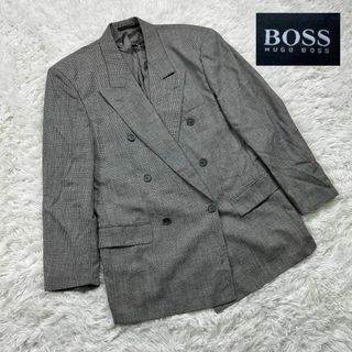 ヒューゴボス(HUGO BOSS)の【即日発送】HUGO BOSS　ヒューゴボス　ダブル　ジャケット　グレー　(テーラードジャケット)