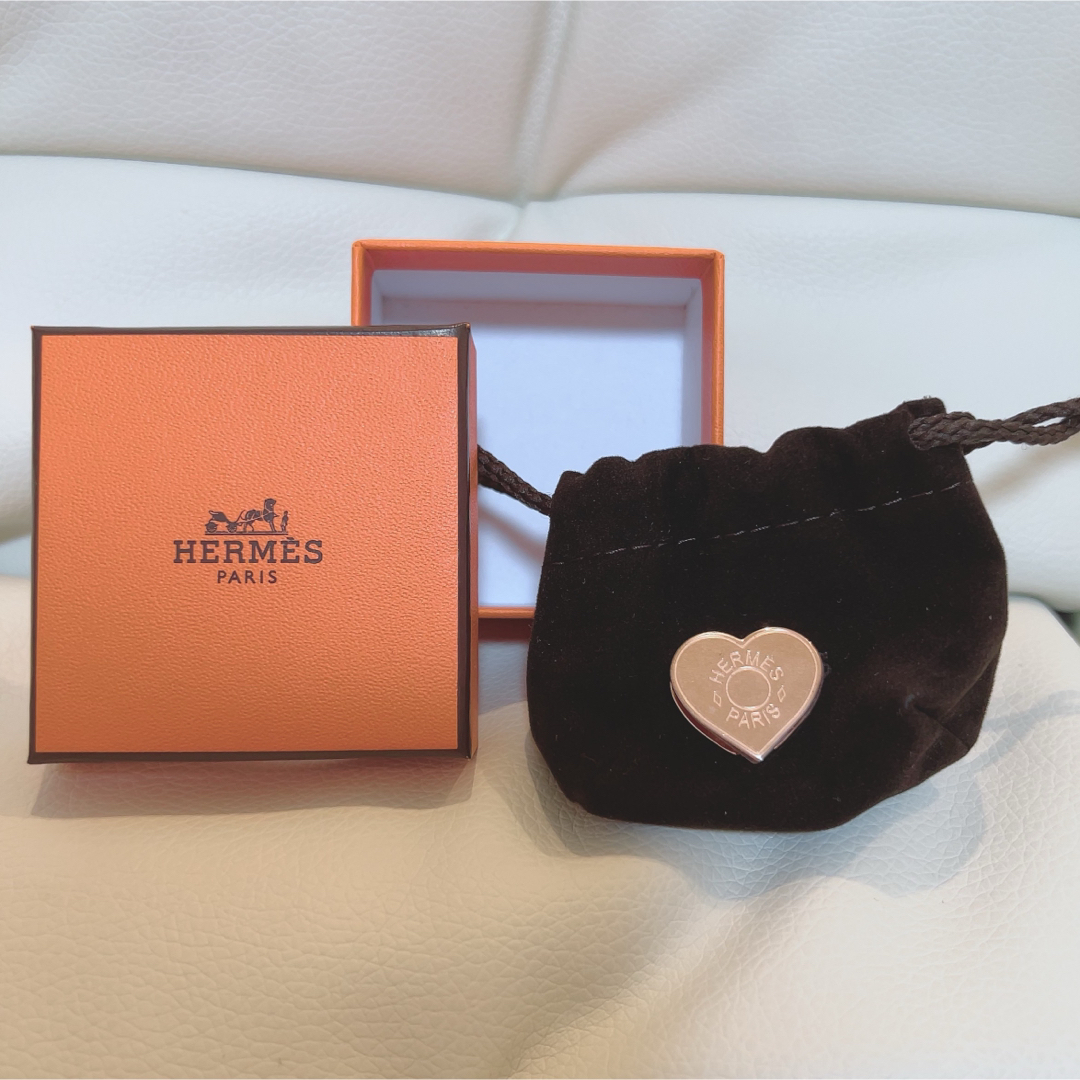 ♥️新品未使用♥️入手困難♡ HERMESハートツイリーリング ♡ - 通販