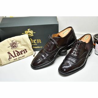 オールデン(Alden)のALDEN #9716 cordovan 8 1/2B/D 26.5cm(ドレス/ビジネス)