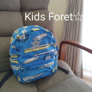 キッズフォーレ(KIDS FORET)のキッズフォーレ　リュック　新幹線　電車柄　リュックサック　子供用リュック(リュックサック)