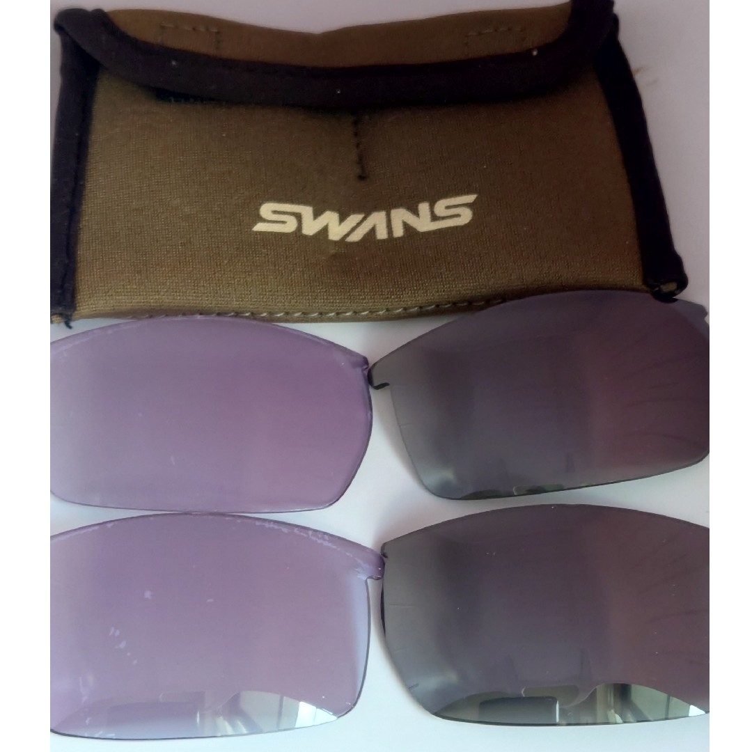 スワンズ　LION SINシリーズ　交換レンズ（ゴルフ専用と通常使用用）