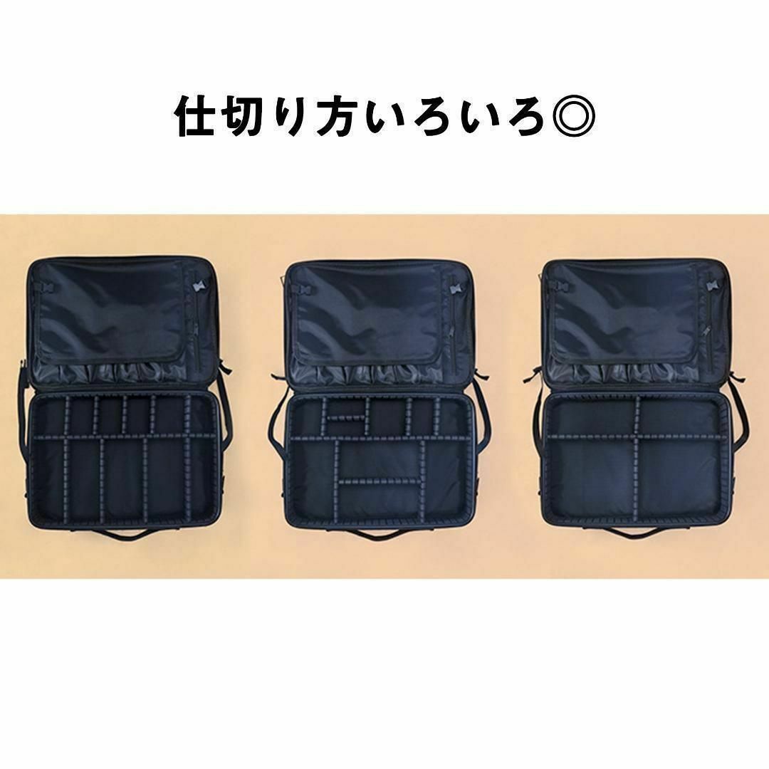 大容量　メイクボックス　大　新品　 M　元値5499円 コスメ/美容のメイク道具/ケアグッズ(メイクボックス)の商品写真