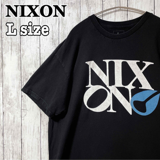 ニクソン(NIXON)のNIXON ニクソン ビッグロゴ プリントtシャツ 半袖 ビッグシルエット 古着(Tシャツ/カットソー(半袖/袖なし))