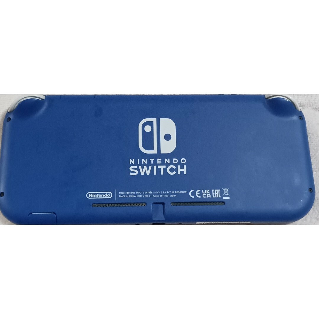 Nintendo Switch(ニンテンドースイッチ)のNintendo　SwitchLite(ブルー色) エンタメ/ホビーのゲームソフト/ゲーム機本体(携帯用ゲーム機本体)の商品写真