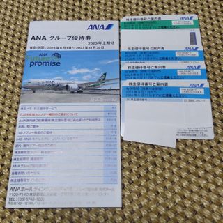 エーエヌエー(ゼンニッポンクウユ)(ANA(全日本空輸))のANA 株主優待券　4枚(その他)