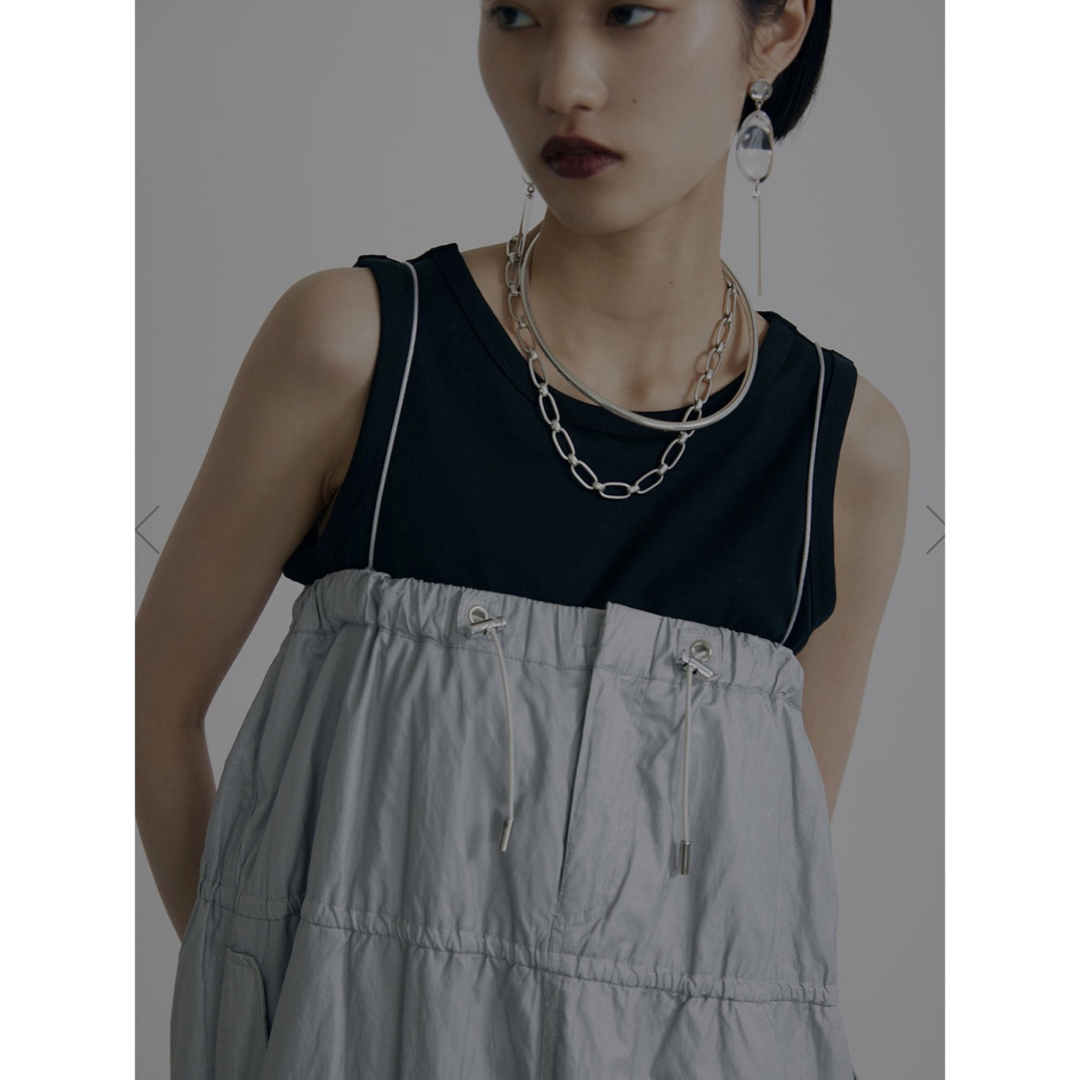 Ameri VINTAGE(アメリヴィンテージ)の【Ameri VINTAGE】MANY WAY SUSPENDER SKIRT  レディースのワンピース(ロングワンピース/マキシワンピース)の商品写真