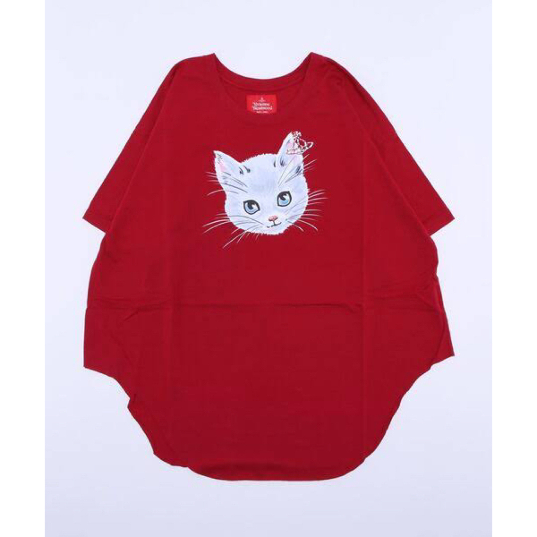 Vivienne Westwood ステインレスキャット ラウンドヘムTシャツ新