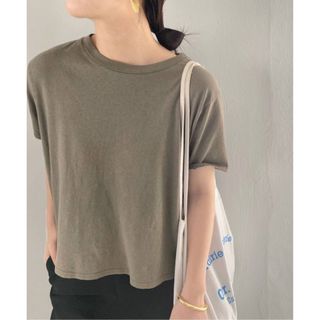 スローブイエナ(SLOBE IENA)の【AMERICAN VINTAGE】クロップドTシャツ(Tシャツ(半袖/袖なし))