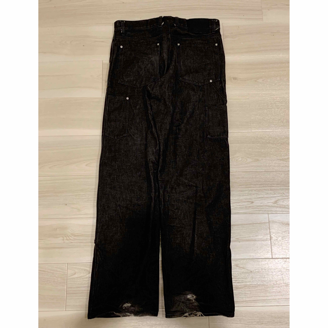 geeks denim dowble knee pants ダブルニーの通販 by abc.|ラクマ