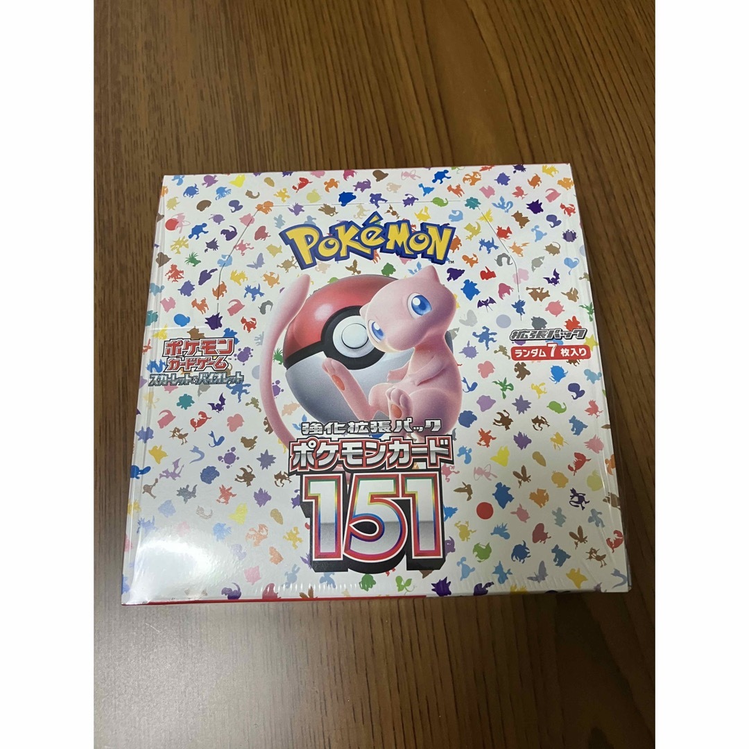 希少 ポケモンカード151 拡張強化パック 1BOX シュリンク付き